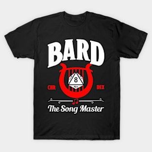 D&D Character Class Bard T-Shirt